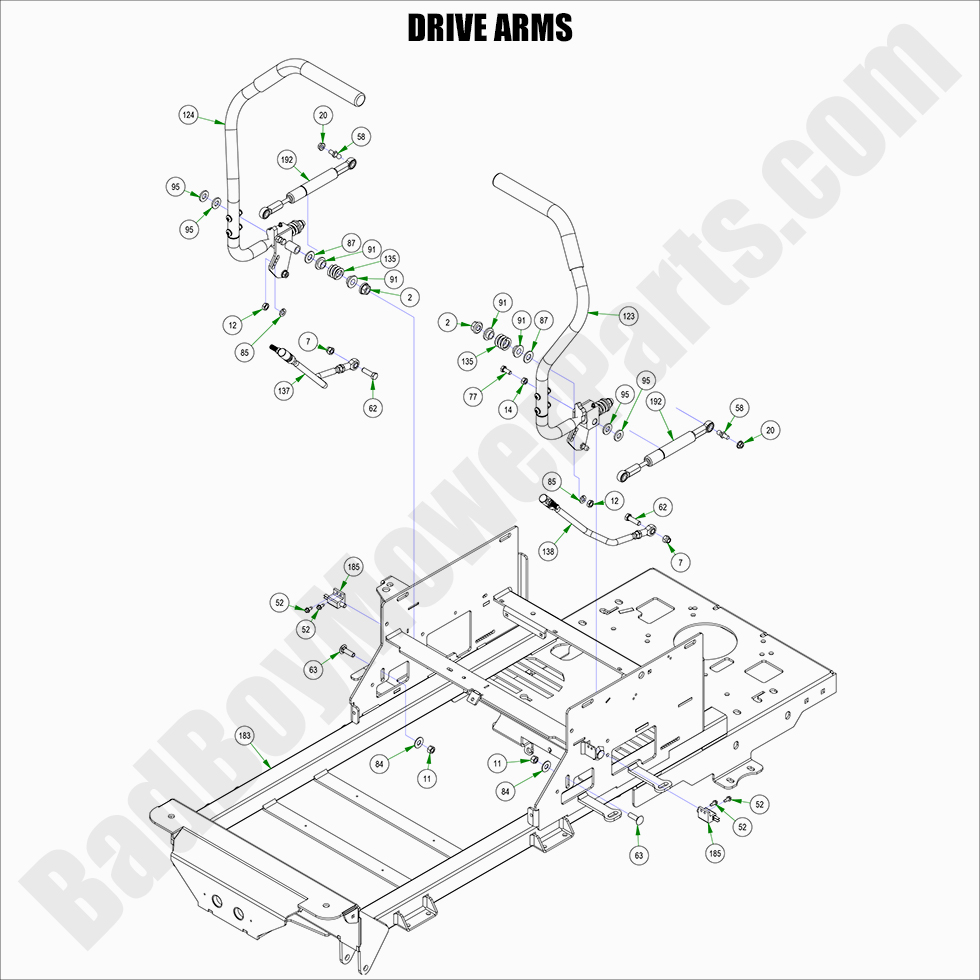 2022 ZT Elite - Drive Arms